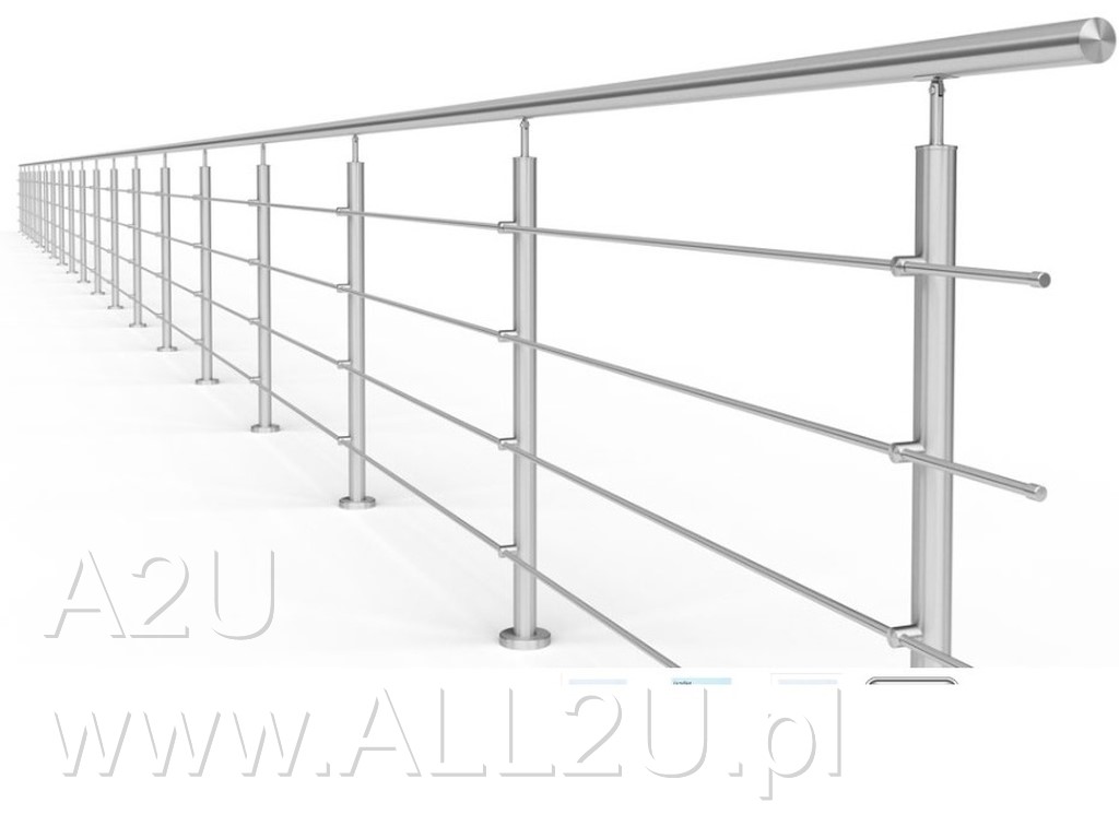 1 a2u balustrada nierdzewna porecz szklana samonosna caloszklana aluminiowa zabudowa tarasu balkonu ogrod zimowy patio zadaszenie wiatrolap wiata pergola oslona www.all2u.pl