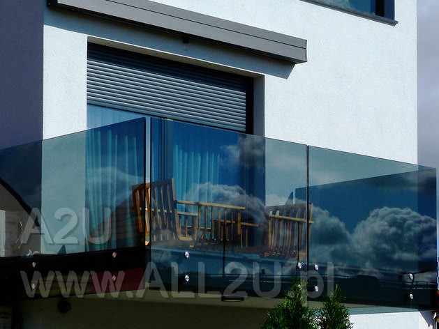 7 balustrada szklana samonosna caloszklana aluminiowa nierdzewna zabudowa tarasu balkonu ogrod zimowy patio zadaszenie wiatrolap wiata pergola www.all2u.pl