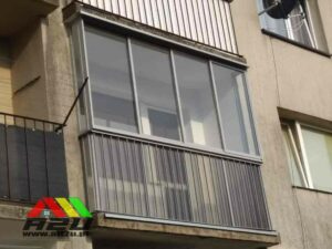 9 A2U zabudowa osłona balkonu tarasu system ramowy bydgoszcz aluminium szkło nakło kołobrzeg koszalin www.all2u.pl